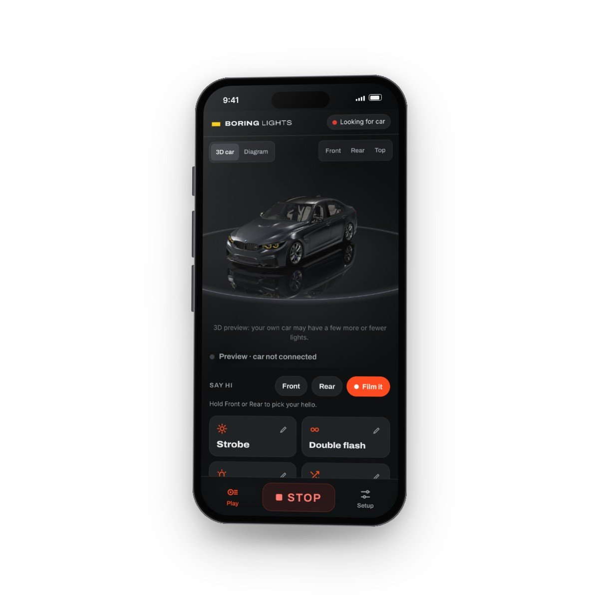 Boring Lights App